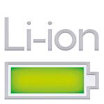 Li-ion battery logo