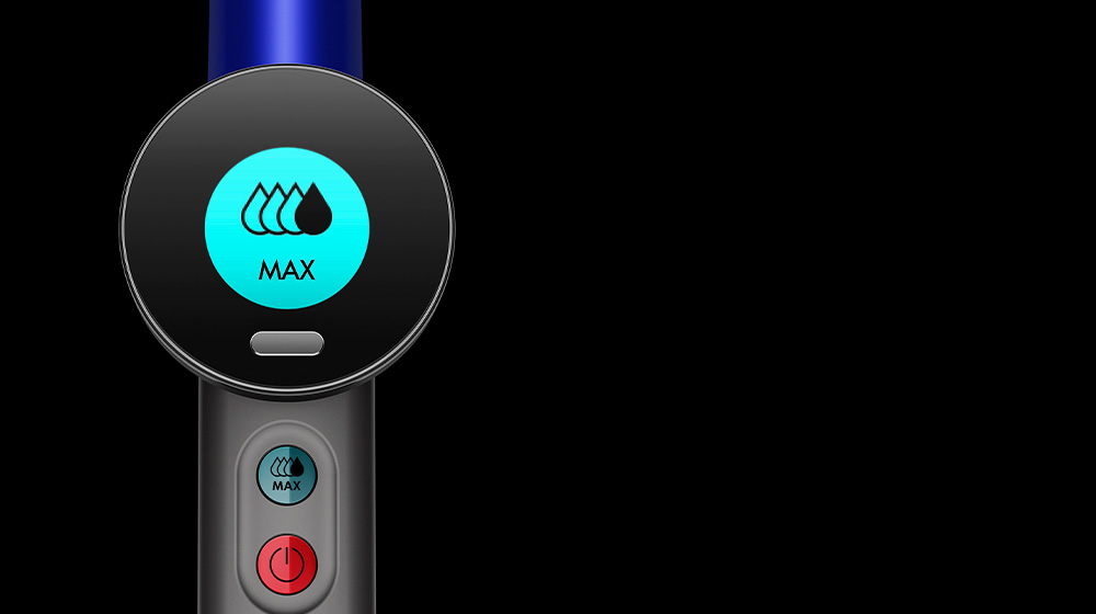 LCD螢幕上的水滴圖示