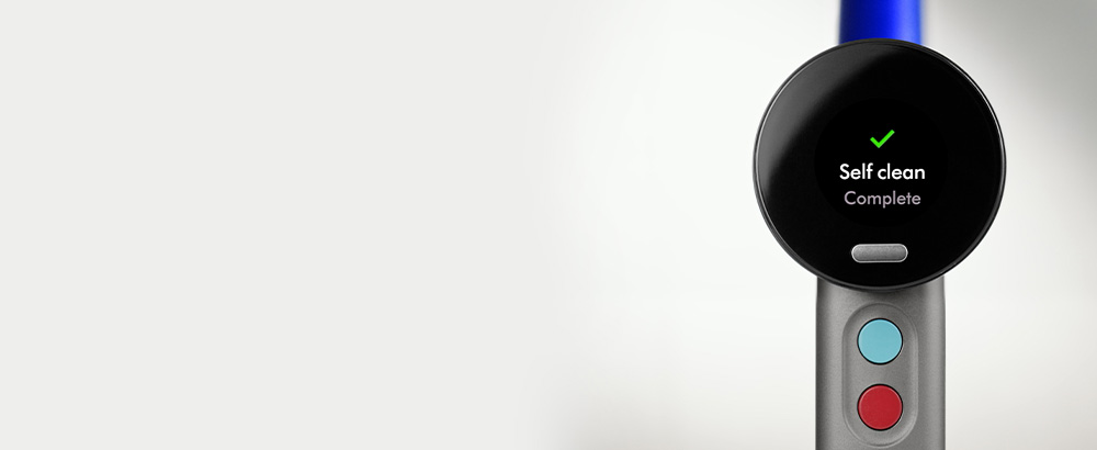 Dyson WashG1的LCD使用者介面