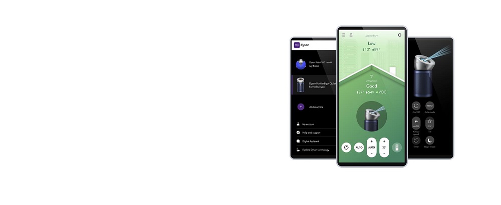 Smart device showing video guide on the MyDyson app.