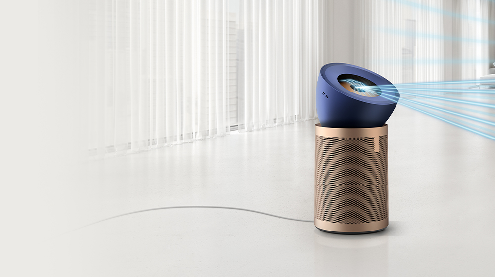 Dyson Purifier Big+Quiet Formaldehyde in a large space.