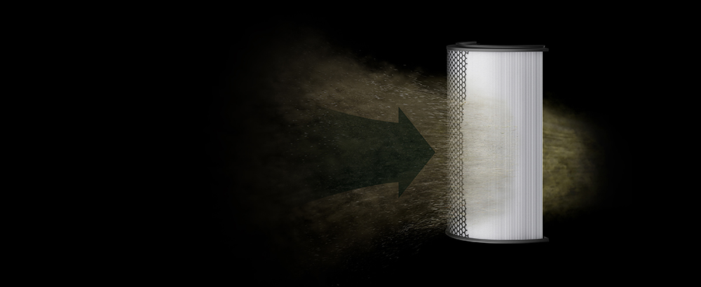 HEPA H13 grade filter.