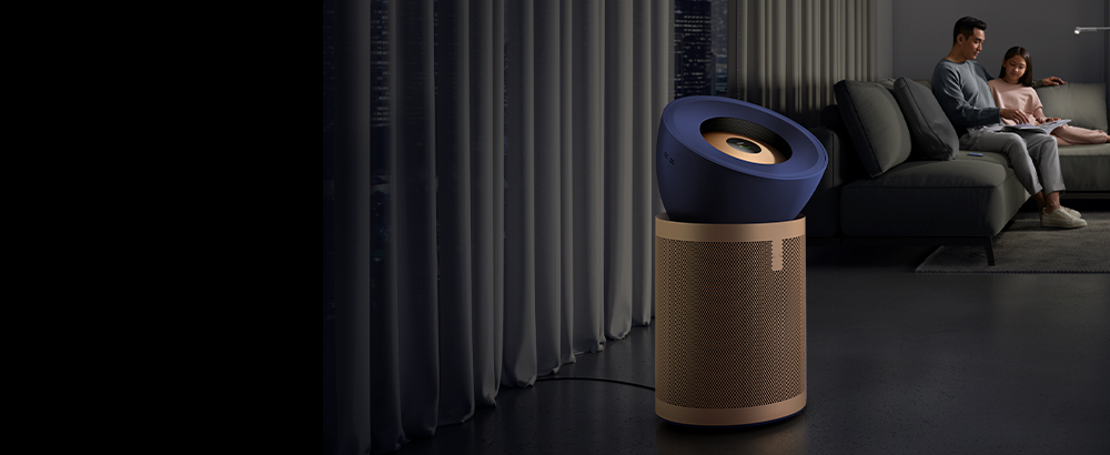 Dyson Purifier Big+Quiet Formaldehyde positioned in the home.