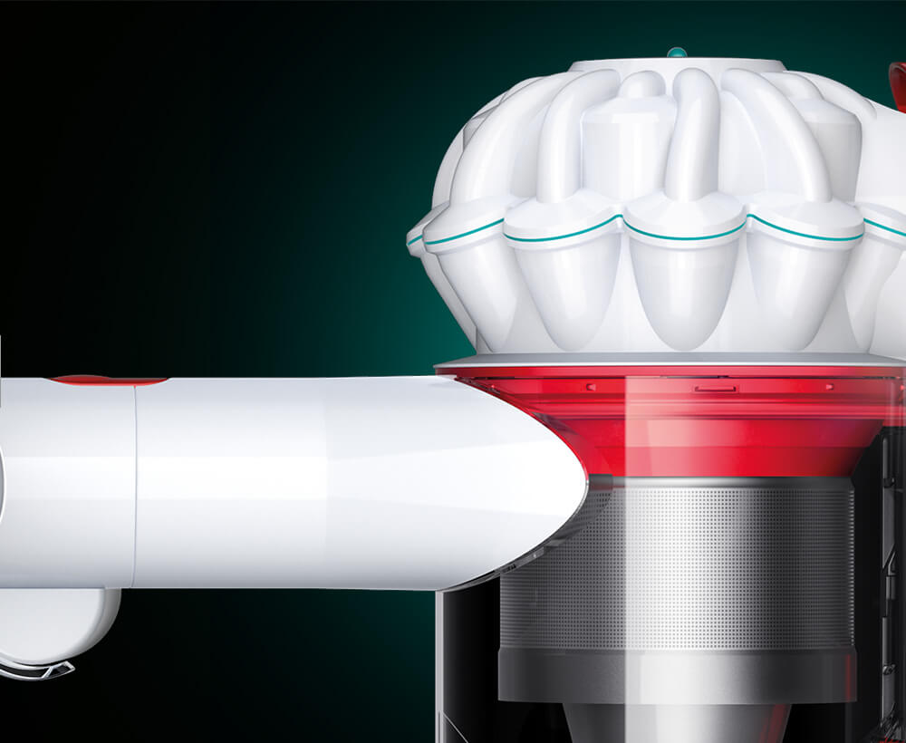 The Dyson V7 Mattress vacuum. Patented 2 Tier RadialTM cyclones. 
