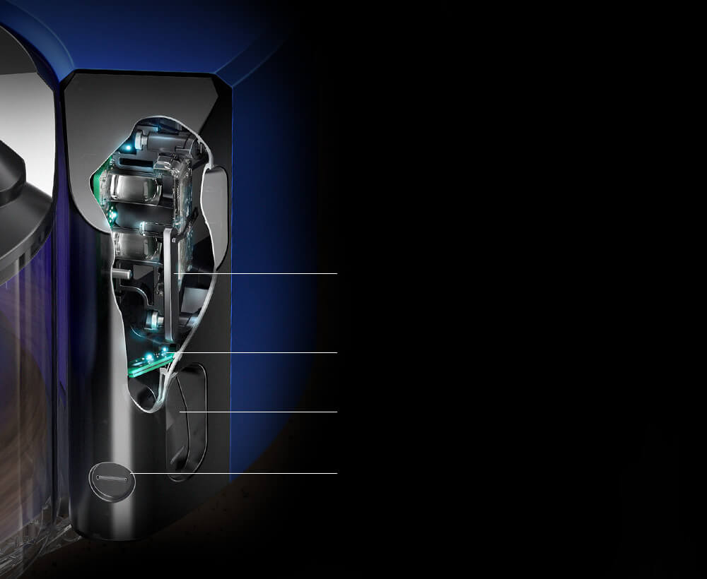 導航感測器的特寫 