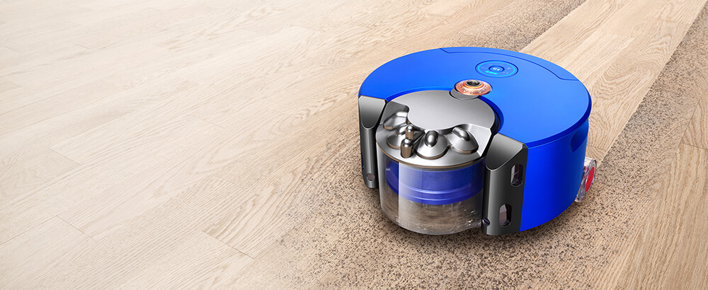 清除硬地板上灰塵的Dyson 360 Heurist吸塵機器人