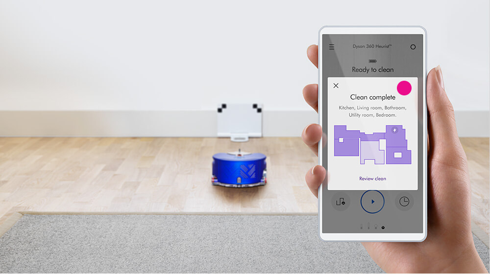 Dyson Link應用程式上的支援畫面