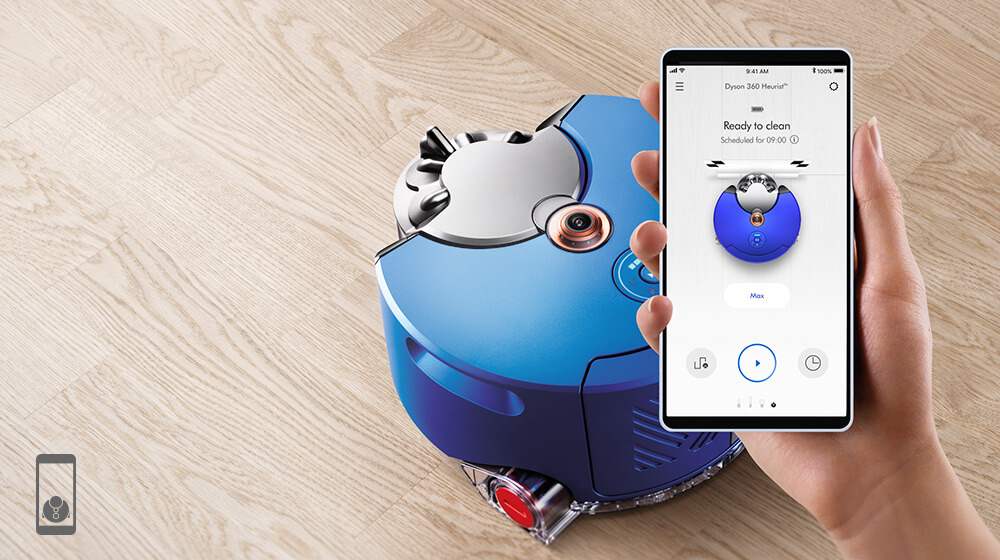 Dyson Link應用程式上的開始使用畫面