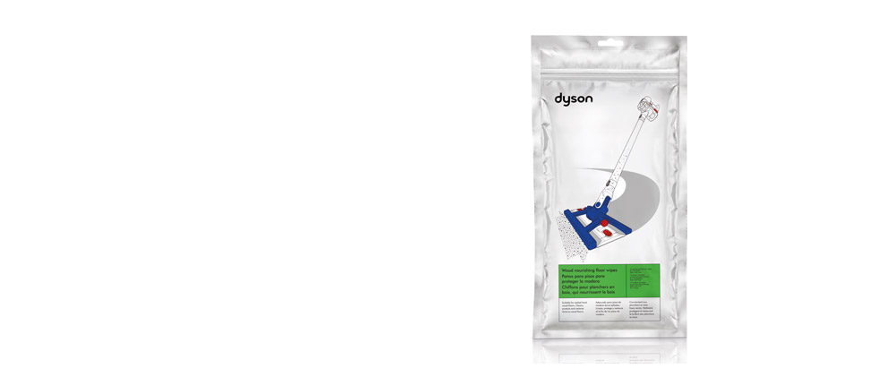Dyson hard floor wipes single pack