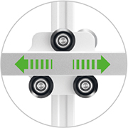 CSYS 3 Axis Glide™ motion