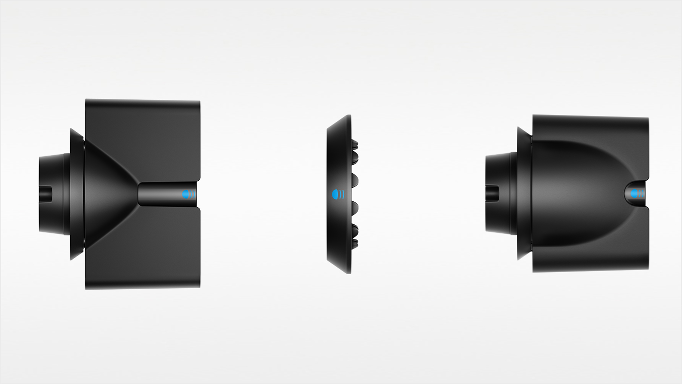 Smoothing nozzle, Gentle air attachment and Styling concentrator