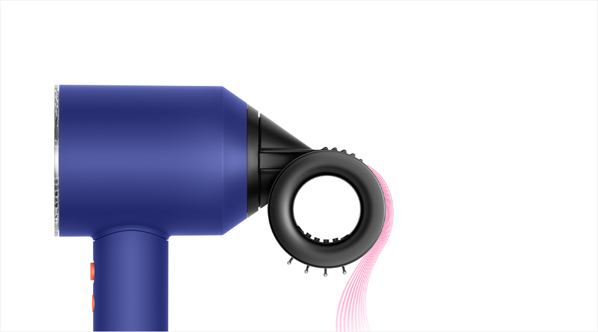 Visualised airflow of Flyaway smoother