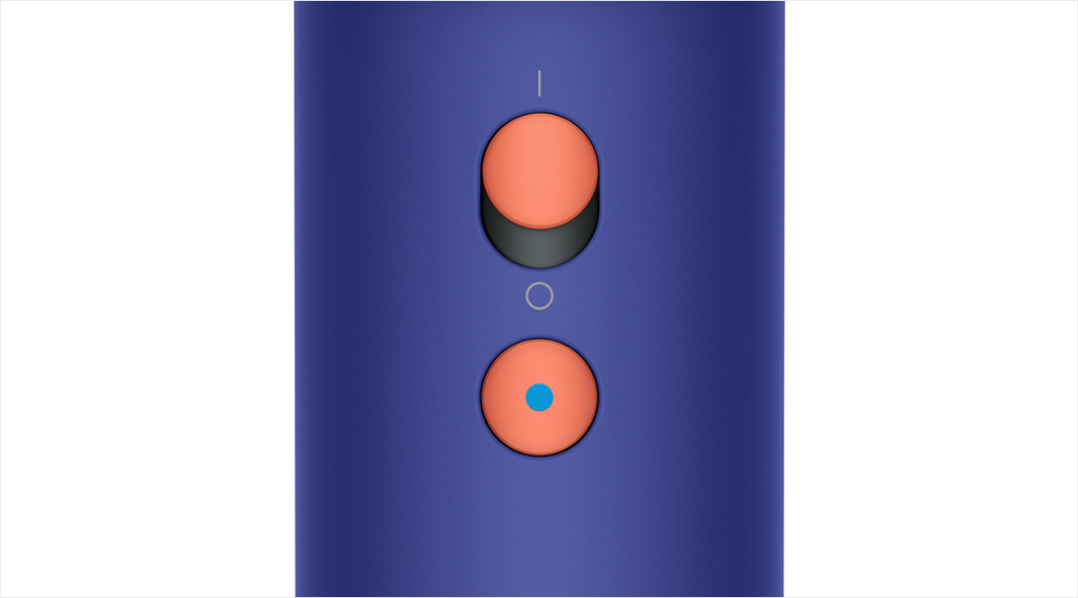 Close-up of Cold shot button