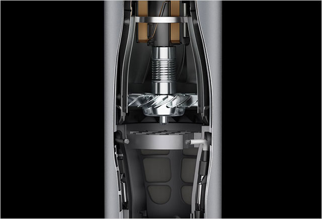 Двигатель Dyson V9 с цифровым управлением