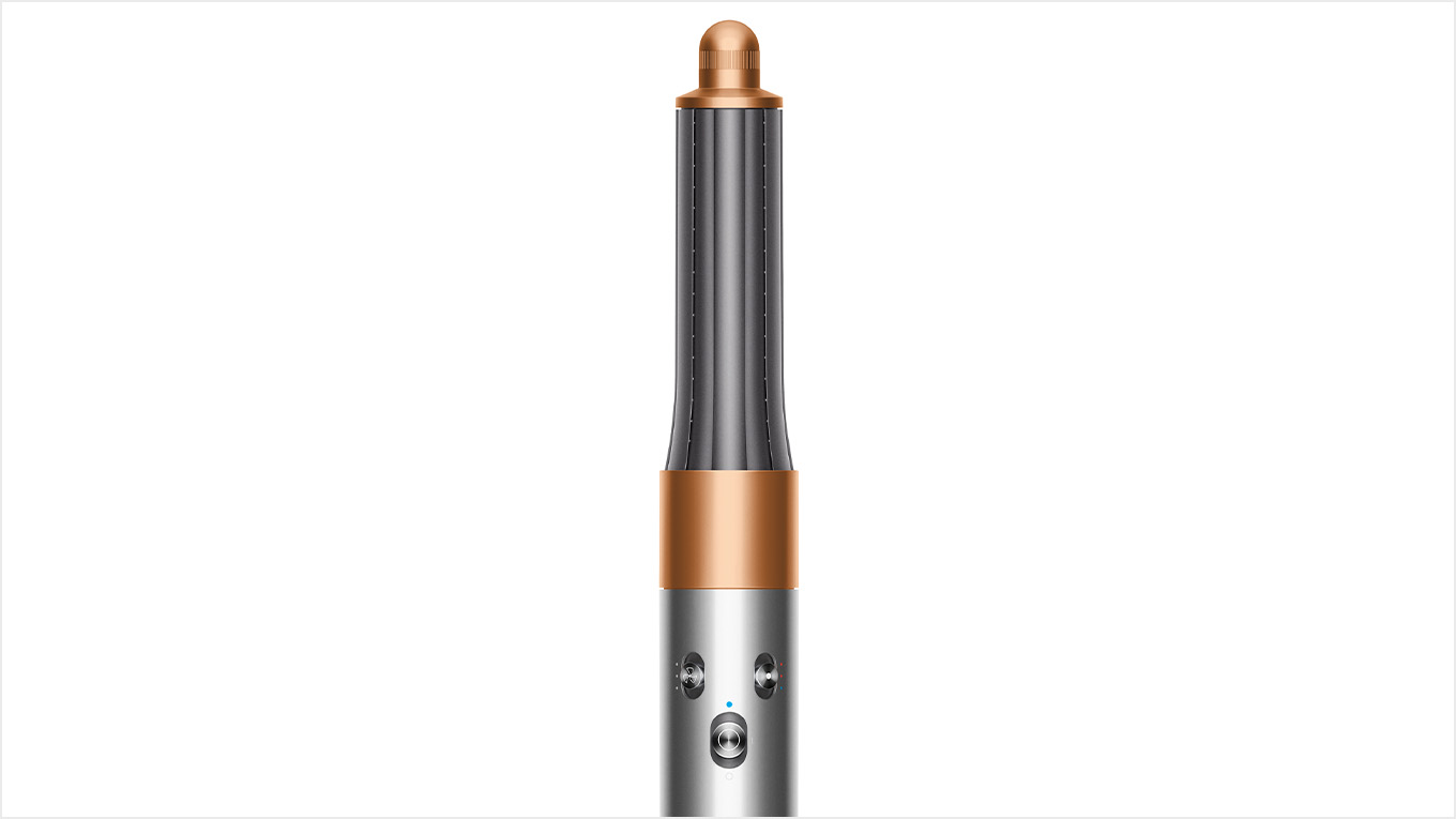 The Dyson Airwrap multi-styler in Nickel Copper