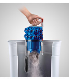 Hygienic bin emptying