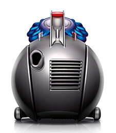 Rear view of the Dyson Ball Fluffy